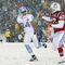 FOXBORO, MA - OCTOBER 18:  BenJarvis Green-Ellis #42 of the New England Patriots carries the ball as Chris Hope #24 of the Tennessee Titans defends on October 18, 2009 at Gillette Stadium in Foxboro, Massachusetts. The Patriots defeated the Titans 59-0.  (Photo by Elsa/Getty Images)