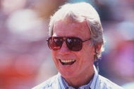 19 SEP 1993:  SAN DIEGO GENERAL MANAGER BOBBY BEATHARD ON THE SIDELINE DURING THE CHARGERS 18-17 VICTORY OVER THE HOUSTON OILERS AT JACK MURPHY STADIUM IN SAN DIEGO, CALIFORNIA. Mandatory Credit: Stephen Dunn/ALLSPORT