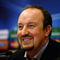 LIVERPOOL, ENGLAND - OCTOBER 19:  Liverpool manager Rafael Benitez in good spirits during a press conference prior to the UEFA Champions League Group E match between Liverpool and Lyon at Anfield on October 19, 2009 in Liverpool, England.  (Photo by Clive Brunskill/Getty Images)