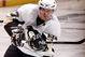 TORONTO - OCTOBER 10: Sidney Crosby #87 takes warmup before playing against the Toronto Maple Leafs during a NHL game at the Air Canada Centre on October 10, 2009 in Toronto, Ontario, Canada . (Photo by Abelimages/Getty Images)