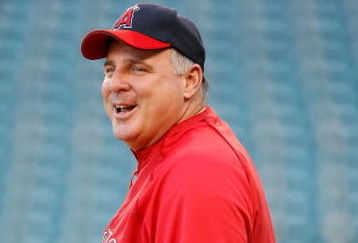 ANAHEIM, CA - OCTOBER 18:  Los Angeles Angels of Anaheim manager Mike Scioscia looks on during an off-day workout part of the ALCS during the 2009 MLB Playoffs at Angel Stadium of Anaheim on October 18, 2009 in Anaheim, California.  (Photo by Jeff Gross/Getty Images)