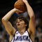 SALT LAKE CITY - APRIL 25: Kyle Korver #26 of the Utah Jazz shoots in Game Four of the Western Conference Quarterfinals against the Los Angeles Lakers during the 2009 NBA Playoffs at Energy Solutions Arena on April 25, 2009 in Salt Lake City, Utah. The Lakers won 108-94. NOTE TO USER: User expressly acknowledges and agrees that, by downloading and/or using this Photograph, user is consenting to the terms and conditions of the Getty Images License Agreement. (Photo by Otto Greule Jr/Getty Images)