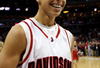 CHARLOTTE, NC - DECEMBER 06:  Stephen Curry #30 of the Davidson Wildcats reacts to his team's 72-67 victory over the North Carolina State Wolfpack during their game at Time Warner Cable Arena on December 6, 2008 in Charlotte, North Carolina.  (Photo by Streeter Lecka/Getty Images)