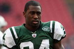 EAST RUTHERFORD, NJ - NOVEMBER 09: Darrelle Revis #24 of the New York Jets during warmups against the St. Louis Rams at Giants Stadium on November 9, 2008 in East Rutherford, New Jersey. (Photo by Nick Laham/Getty Images) 
