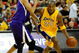 LAS VEGAS - OCTOBER 15:  Kobe Bryant #24 of the Los Angeles Lakers drives around Kevin Martin #23 of the Sacramento Kings during their preseason game at the Thomas & Mack Center October 15, 2009 in Las Vegas, Nevada. NOTE TO USER: User expressly acknowledges and agrees that, by downloading and/or using this Photograph, user is consenting to the terms and conditions of the Getty Images License Agreement.  (Photo by Ethan Miller/Getty Images)