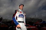 MARTINSVILLE, VA - OCTOBER 23:  Jimmie Johnson, driver of the #48 Lowe's Chevrolet, walks in the garage area prior to practice for the NASCAR Sprint Cup Series TUMS Fast Relief 500 at Martinsville Speedway on October 23, 2009 in Martinsville, Virginia.  (Photo by Streeter Lecka/Getty Images)