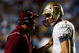 CHAPEL HILL, NC - OCTOBER 22:  Florida State Seminoles Offensive Coordinator Jimbo Fisher speaks with his quarterback Christian Ponder #7 during their game against the North Carolina Tar Heels at Kenan Stadium on October 22, 2009 in Chapel Hill, North Carolina.  (Photo by Scott Halleran/Getty Images)