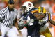 AUBURN, AL - SEPTEMBER 20:  Running back Danny McCray #44 of the Auburn Tigers looks for room to run while taking on the LSU Tigers at Jordan-Hare Stadium on September 20, 2008 in Auburn, Alabama. LSU defeated Auburn 26-21.  (Photo by Doug Benc/Getty Images)
