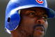 LOS ANGELES, CA - AUGUST 22:  Milton Bradley #21 of the Chicago Cubs looks on against the Los Angeles Dodgers at Dodger Stadium on August 22, 2009 in Los Angeles, California. The Dodgers defeated the Cubs 2-0.  (Photo by Jeff Gross/Getty Images)