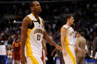 LOS ANGELES, CA - MARCH 12: Guard Patrick Christopher #23 of the California Golden Bears walks off the court after losing to the USC Trojans in the Pacific Life Pac-10 Men's Basketball Tournament at the Staples Center on March 12, 2009 in Los Angeles, California. (Photo by Harry How/Getty Images)
