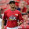 ST. LOUIS, MO - JULY 12: U.S. Futures All-Star Mike Stanton of the Florida Marlins runs onto the field during the 2009 XM All-Star Futures Game at Busch Stadium on July 12, 2009 in St. Louis, Missouri. (Photo by Jamie Squire/Getty Images)