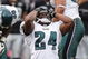 OAKLAND, CA - OCTOBER 18: Sheldon Brown #24 of the Philadelphia Eagles reacts after missing an interception against the Oakland Raiders during an NFL game at the Oakland-Alameda County Coliseum on October 18, 2009 in Oakland, California. (Photo by Jed Jacobsohn/Getty Images)