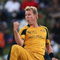 CENTURION, SOUTH AFRICA - OCTOBER 05:  Brett Lee of Australia celebrates the wicket of James Franklin of New Zealand during the ICC Champions Trophy Final between Australia and New Zealand played at Supersport Park on October 5, 2009 in Centurion, South Africa.  (Photo by Hamish Blair/Getty Images)