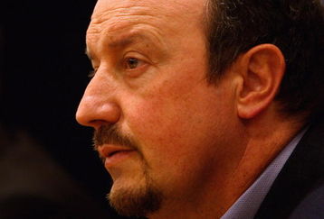 LIVERPOOL, ENGLAND - OCTOBER 19:  Liverpool manager Rafael Benitez reflects on a question during a press conference prior to the UEFA Champions League Group E match between Liverpool and Lyon at Anfield on October 19, 2009 in Liverpool, England.  (Photo by Clive Brunskill/Getty Images)