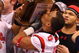 NEW ORLEANS - JANUARY 02: Wide receiver Brent Casteel #5 of the Utah Utes celebrates after defeating the Alabama Crimson Tide 31-17 during the 75th Allstate Sugar Bowl at the Louisiana Superdome on January 2, 2009 in New Orleans, Louisiana. (Photo by Matthew Stockman/Getty Images)