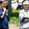 SAN DIEGO - MAY 03: Head coach Norv Turner and general manager A.J. Smith of the San Diego Chargers watch practice during minicamp at the Chargers training facility on May 3, 2009 in San Diego, California. (Photo by Kevin Terrell/Getty Images)