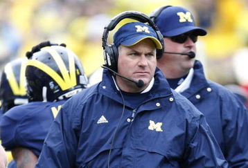 ANN ARBOR, MI - OCTOBER 24:  Head Coach Rich Rodriguez of the Michigan Wolverines looks on while playing the Penn State Nittany Lions on October 24, 2009 at Michigan Stadium in Ann Arbor, Michigan. Penn State won the game 35-10.  (Photo by Gregory Shamus/Getty Images)