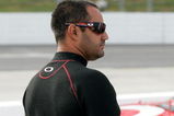 MARTINSVILLE, VA - OCTOBER 23:  Juan Pablo Montoya, driver of the #42 Target Chevrolet, stands on the grid during qualifying for the NASCAR Sprint Cup Series TUMS Fast Relief 500 at Martinsville Speedway on October 23, 2009 in Martinsville, Virginia.  (Photo by Jason Smith/Getty Images for NASCAR)