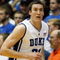 DURHAM, NC - DECEMBER 17:  Miles Plumlee #21 of the Duke Blue Devils runs upcourt during the game against the North Carolina Asheville Bulldogs on December 17, 2008 at Cameron Indoor Stadium in Durham, North Carolina. (Photo by Kevin C. Cox/Getty Images)