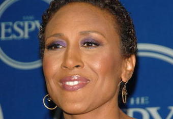 LOS ANGELES, CA - JULY 16:  TV personality Robin Roberts poses in the press room at the 2008 ESPY Awards held at NOKIA Theatre L.A. LIVE on July 16, 2008 in Los Angeles, California.  The 2008 ESPYs will air on Sunday, July 20 at 9PM ET on ESPN.  (Photo by Stephen Shugerman/Getty Images)