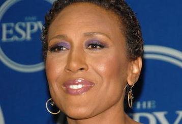 LOS ANGELES, CA - JULY 16:  TV personality Robin Roberts poses in the press room at the 2008 ESPY Awards held at NOKIA Theatre L.A. LIVE on July 16, 2008 in Los Angeles, California.  The 2008 ESPYs will air on Sunday, July 20 at 9PM ET on ESPN.  (Photo by Stephen Shugerman/Getty Images)