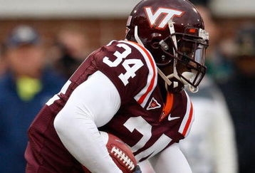 ATLANTA - OCTOBER 17:  Ryan Williams #34 of the Virginia Tech Hokies against the Georgia Tech Yellow Jackets at Bobby Dodd Stadium on October 17, 2009 in Atlanta, Georgia.  (Photo by Kevin C. Cox/Getty Images)