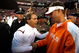 TUSCALOOSA, AL - OCTOBER 24:  Head coach Nick Saban (L) of the Alabama Crimson Tide shakes hands with head coach Lane Kiffin (R) of the Tennessee Volunteers after the Crimson Tide's 12-10 win at Bryant-Denny Stadium on October 24, 2009 in Tuscaloosa, Alabama.  (Photo by Kevin C. Cox/Getty Images)