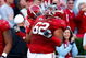 TUSCALOOSA, AL - OCTOBER 24: Terrence Cody #62 of the Alabama Crimson Tide reacts after blocking a field goal in the first half against the Tennessee Volunteers at Bryant-Denny Stadium on October 24, 2009 in Tuscaloosa, Alabama. (Photo by Kevin C. Cox/Getty Images)