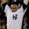 NEW YORK - OCTOBER 25:  Alex Rodriguez #13 of the New York Yankees celebrates their 5-2 victory over the Los Angeles Angels of Anaheim at the end of the top of the ninth inning in Game Six of the ALCS during the 2009 MLB Playoffs at Yankee Stadium on October 25, 2009 in the Bronx borough of New York City. The New York Yankees won the ALCS series 4-2 over the Los Angeles Angels of Anaheim to capture the American League pennant.  (Photo by Al Bello/Getty Images)