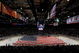 UNIONDALE, NY - OCTOBER 03:  A large American Flag is carried on the ice for the National Anthem during festivities before the home opener NHL hockey game betwen the New York Islanders and the Pittsburgh Penguins on October 3, 2009 at the Nassau Coliseum in Uniondale, New York. The Penguins defeated the Islanders 4-3 in shootout overtime.  (Photo by Paul Bereswill/Getty Images)