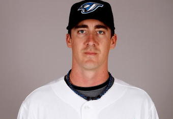 DUNEDIN, FL - FEBRUARY 23:  Scott Richmond #48 of the Toronto Blue Jays poses during photo day at the Bobby Mattick Training Center at Englebert Complex on February 23, 2009 in Dunedin, Florida.  (Photo by J. Meric/Getty Images)