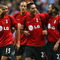 MANCHESTER, ENGLAND - OCTOBER 25: Clint Dempsey (C) of Fulham celebrates with team mates after scoring the second equalizing goal during the Barclays Premier League match between Manchester City and Fulham at the City of Manchester Stadium on October 25, 2009 in Manchester, England. (Photo by Alex Livesey/Getty Images)
