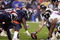 DENVER - OCTOBER 9:  Mike Flynn #62 of the Baltimore Ravens gets ready to hike the ball during the game against the Denver Broncos on October 9, 2006 at Invesco Field at Mile High in Denver, Colorado. (Photo by: Doug Pensinger/Getty Images)