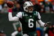 EAST RUTHERFORD, NJ - OCTOBER 18:  Mark Sanchez #6 of the New York Jets throws a pass against the Buffalo Bills during the game on October 18, 2009 at Giants Stadium in East Rutherford, New Jersey. The Bills defeated the Jets 16-13 in overtime.  (Photo by Jared Wickerham/Getty Images)