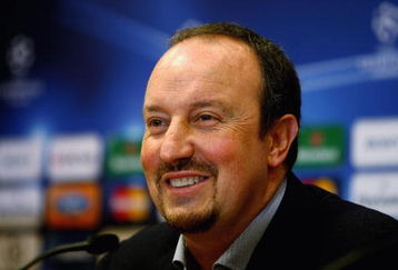 LIVERPOOL, ENGLAND - OCTOBER 19:  Liverpool manager Rafael Benitez in good spirits during a press conference prior to the UEFA Champions League Group E match between Liverpool and Lyon at Anfield on October 19, 2009 in Liverpool, England.  (Photo by Clive Brunskill/Getty Images)