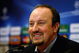 LIVERPOOL, ENGLAND - OCTOBER 19: Liverpool manager Rafael Benitez in good spirits during a press conference prior to the UEFA Champions League Group E match between Liverpool and Lyon at Anfield on October 19, 2009 in Liverpool, England. (Photo by Clive Brunskill/Getty Images)