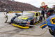 MARTINSVILLE, VA - OCTOBER 25:  Elliott Sadler, driver of the #19 Best Buy Dodge, pits during the NASCAR Sprint Cup Series TUMS Fast Relief 500 at Martinsville Speedway on October 25, 2009 in Martinsville, Virginia.  (Photo by Geoff Burke/Getty Images for NASCAR)
