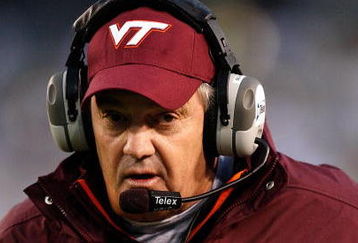 ATLANTA - OCTOBER 17:  Head coach Frank Beamer of the Virginia Tech Hokies looks on from the sidelines against the Georgia Tech Yellow Jackets at Bobby Dodd Stadium on October 17, 2009 in Atlanta, Georgia.  (Photo by Kevin C. Cox/Getty Images)