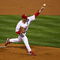 PHILADELPHIA - OCTOBER 18:  Cliff Lee #34 of the Philadelphia Phillies pitches against the Los Angeles Dodgers during Game Three of the NLCS during the 2009 MLB Playoffs at Citizens Bank Park on October 18, 2009 in Philadelphia, Pennsylvania.  (Photo by Chris McGrath/Getty Images)