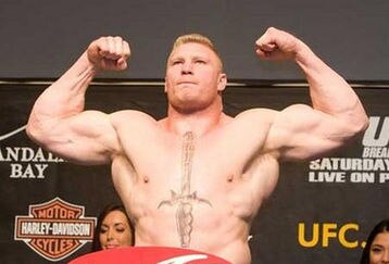 Brock Lesnar sick with H1N1 flu virus