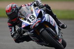 DONINGTON, ENGLAND - JUNE 28:  Ben Spies of the USA and Yamah WSB team in action on his way to winning race one of the Superbike World Championship at Donington Park, on June 28, 2009 in Donington, England.  (Photo by Bryn Lennon/Getty Images)