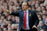 LIVERPOOL, ENGLAND - OCTOBER 25:  Liverpool Manager Rafael Benitez issues instructions during the Barclays Premier League match between Liverpool and Manchester United at Anfield on October 25, 2009 in Liverpool, England.  (Photo by Michael Regan/Getty Images)