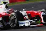 SUZUKA, JAPAN - OCTOBER 03:  Timo Glock of Germany and Toyota drives during qualifying for the Japanese Formula One Grand Prix at Suzuka Circuit on October 3, 2009 in Suzuka, Japan.  (Photo by Mark Thompson/Getty Images)