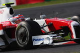 SUZUKA, JAPAN - OCTOBER 03:  Timo Glock of Germany and Toyota drives during qualifying for the Japanese Formula One Grand Prix at Suzuka Circuit on October 3, 2009 in Suzuka, Japan.  (Photo by Mark Thompson/Getty Images)