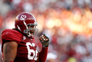 TUSCALOOSA, AL - OCTOBER 24:  Terrence Cody #62 of the Alabama Crimson Tide walks off the field after a defensive series against the Tennessee Volunteers at Bryant-Denny Stadium on October 24, 2009 in Tuscaloosa, Alabama.  (Photo by Kevin C. Cox/Getty Images)