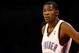 OKLAHOMA CITY - OCTOBER 29:  Kevin Durant #35 of the Oklahoma City Thunder watches a free throw against the Milwaukee Bucks at the Ford Center on October 29, 2008 in Oklahoma City, Oklahoma. The Bucks defeated the Thunder 98-87.  NOTE TO USER: User expressly acknowledges and agrees that, by downloading and/or using this Photograph, user is consenting to the terms and conditions of the Getty Images License Agreement.   (Photo by Chris Graythen/Getty Images)