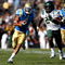 PASADENA, CA. - OCTOBER 10: Terrence Austin #4 of the UCLA Bruins runs with the ball against the Oregon Ducks on October 10, 2009 at the Rosebowl in Pasadena, California. (Photo by Jacob De golish/Getty Images)