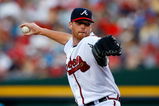 ATLANTA - AUGUST 22:  Starting pitcher Tommy Hanson #48 of the Atlanta Braves pitches to the Florida Marlins on August 22, 2009 at Turner Field in Atlanta, Georgia.  (Photo by Kevin C. Cox/Getty Images)