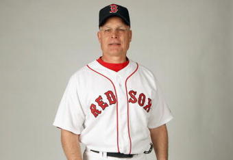 FORT MYERS,FLORIDA - FEBRUARY 22:  Brad Mills #2 of the Boston Red Sox poses during photo day at the Red Sox spring training complex on February 22, 2009 in Fort Myers, Florida. (Photo by: Nick Laham/Getty Images)