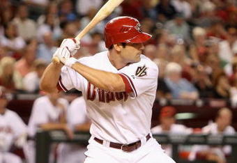 PHOENIX - MAY 08:  Conor Jackson #34 of the Arizona Diamondbacks bats against the Washington Nationals during the game at Chase Field on May 8, 2009 in Phoenix, Arizona.  The Nationals defeated the Diamondbacks 5-4.  (Photo by Christian Petersen/Getty Images)